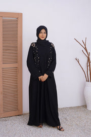 FAAKIHA Pure Hand Embroidery Abaya (THF-4025)