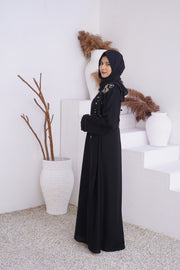 FAAKIHA Pure Hand Embroidery Abaya (THF-4025)