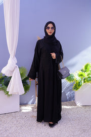 Haya E Kamil Handcrafted Embroidered Abaya (THF- 5027)