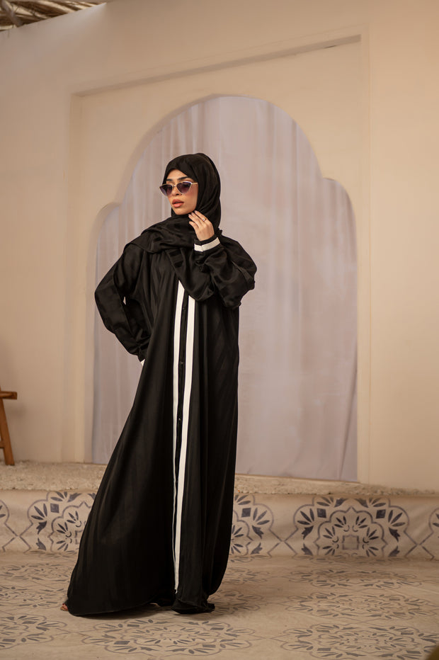 Tooba Premium black With Shine ( THF-1033)