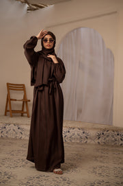 Front Zip Style (Brown)